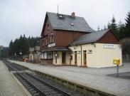 22-4-2006 - Vores togtur til Brocken starter her på Drei-Annen-Hohne banegården. 