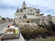 8-4-2016 - Havnen i Cascais med Palacio Seixas.