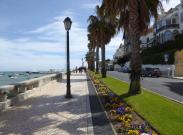 8-4-2016 - Smukt promenade ved havnen i Cascais.